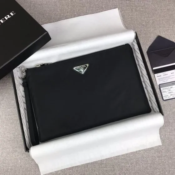 Prada Black shoulder bag 1 1 Replica