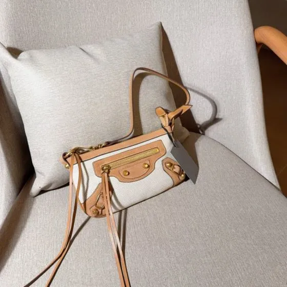 Balenciaga City Beige 38x28x15cm shoulder bag Top Quality Replica
