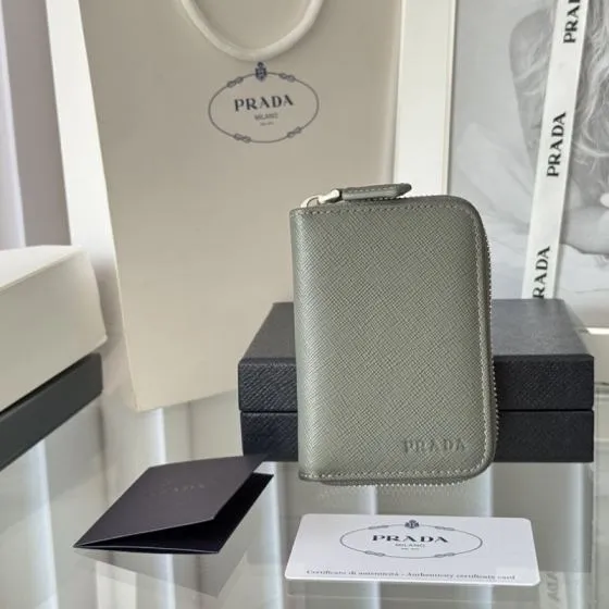 Prada Grey 18x12cm shoulder bag 1 1 Replica