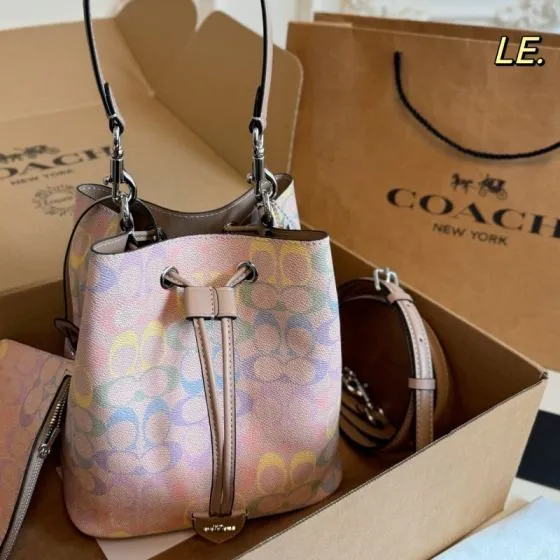 Coach Monogram shoulder bag AAA Quality Replica