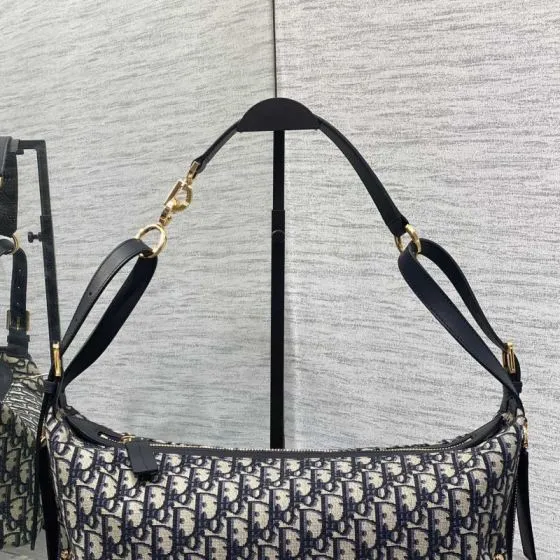 Dior Blue Oblique shoulder — Top Quality Replica