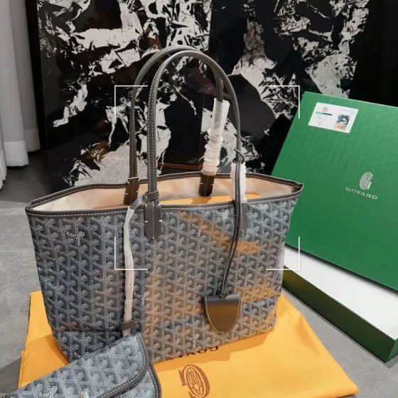 Goyard Grey shoulder bag AAA Quality Replica