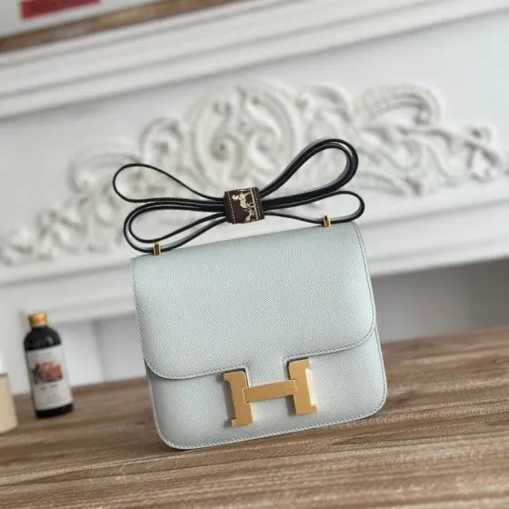 Hermes Constance Light Blue crossbody — Top Quality Replica