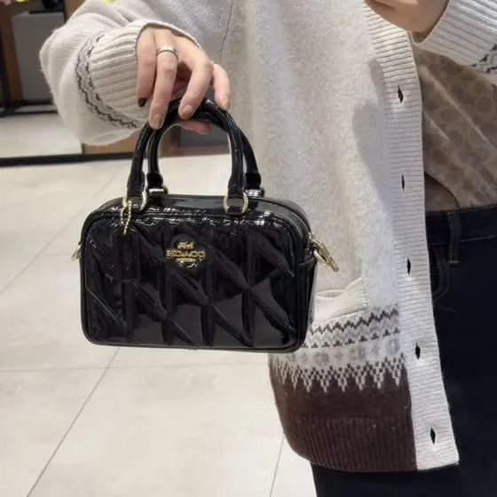 Coach Black 25x18x10cm shoulder bag Premium Replica