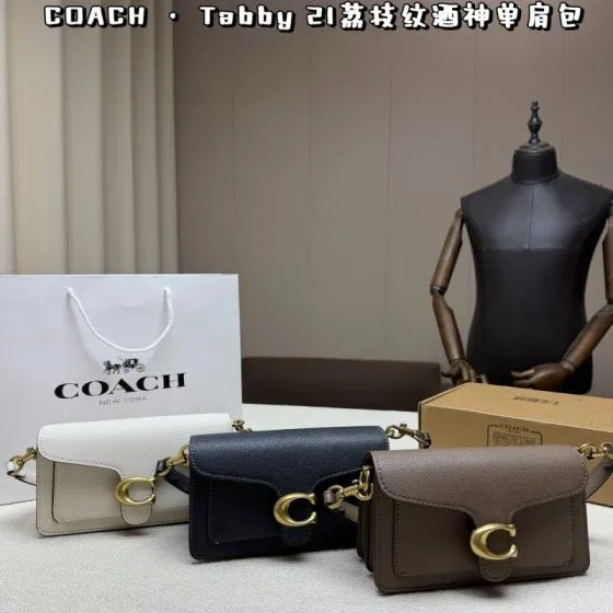 Coach Black shoulder bag Premium Replica