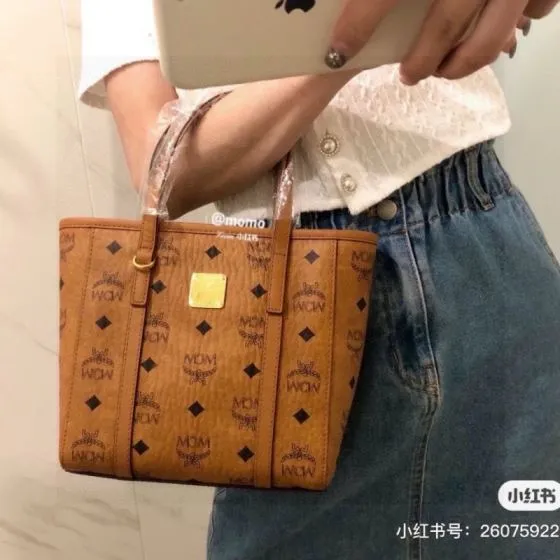 MCM Toni Visetos 19x16cm shoulder bag Premium Replica