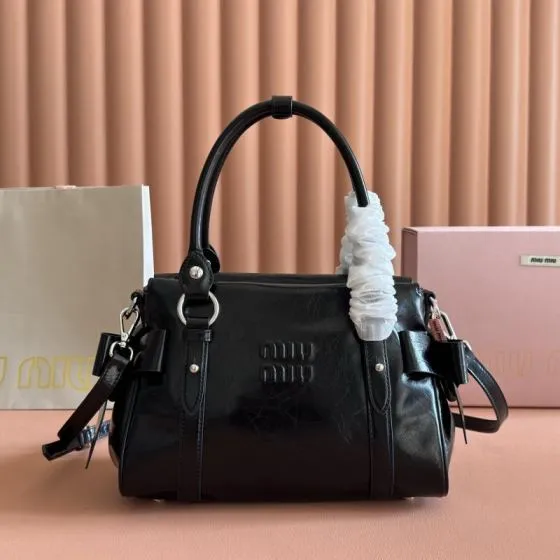 Miu Miu Black shoulder bag 1 1 Replica