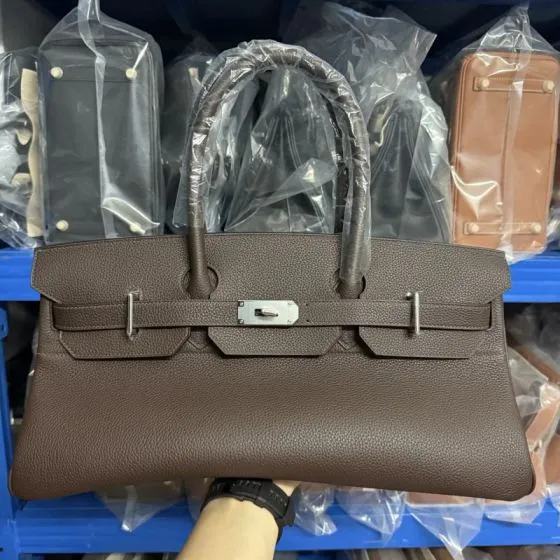 Hermes Birkin Dark Brown shoulder — Top Quality Replica