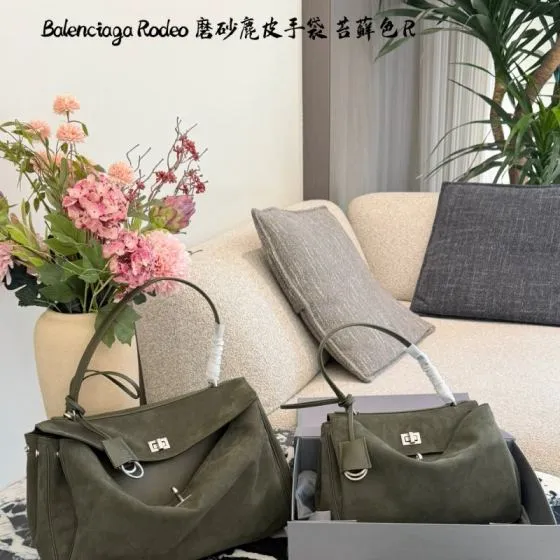 Balenciaga Green shoulder bag AAA Quality Replica