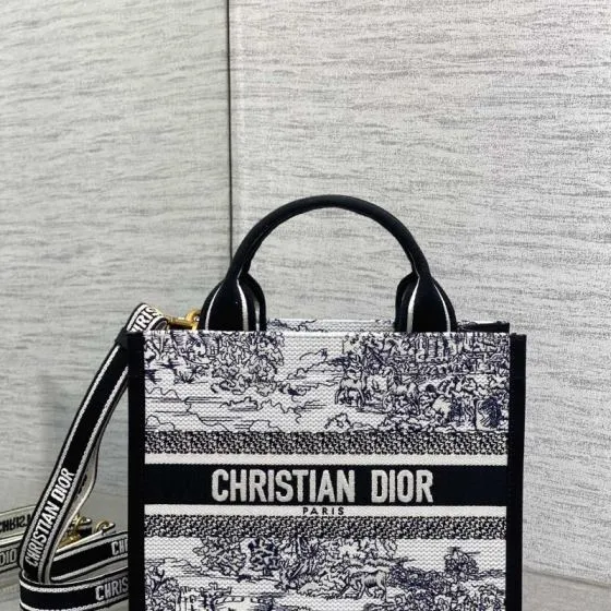 Dior Black and White Toile de Jouy everyday — Premium Replica