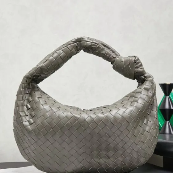 Bottega Veneta Gray 40x30x16cm shoulder bag 1 1 Replica