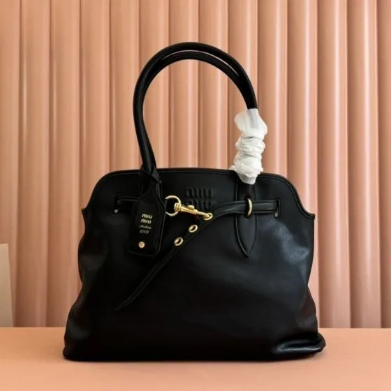 Miu Miu Black 40x30x16cm shoulder bag Premium Replica
