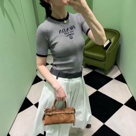 Prada Brown 25x18x10cm shoulder bag Top Quality Replica
