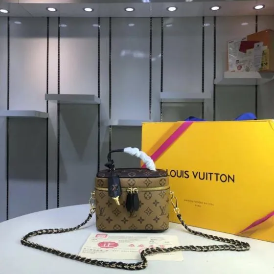 Louis Vuitton Vanity PM Reverse Monogram PM crossbody Premium Replica