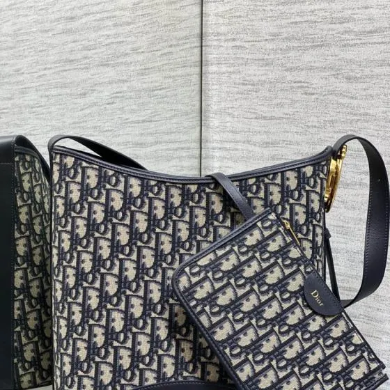 Dior Blue Oblique shoulder — Premium Replica