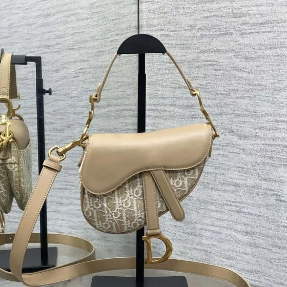 Dior Saddle Beige crossbody Premium Replica