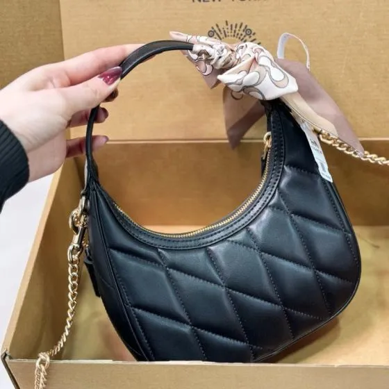 Coach Black 18x12cm shoulder bag 1 1 Replica