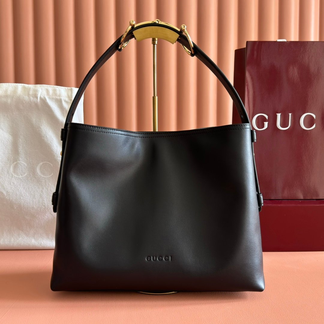 Gucci Beatrix Black leather shoulder everyday