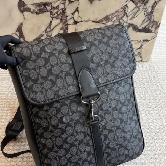 Coach Black shoulder bag Premium Replica