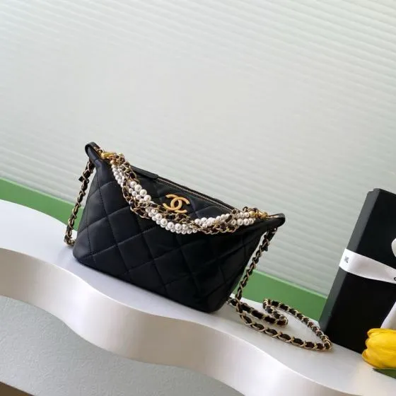 Chanel Black shoulder Top Quality Replica