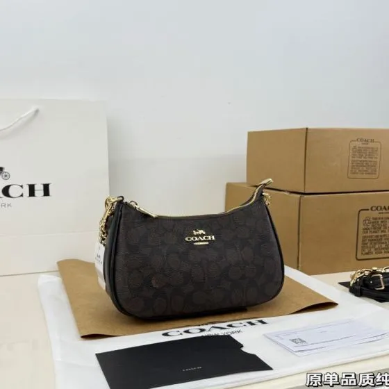 Coach Monogram shoulder bag AAA Quality Replica