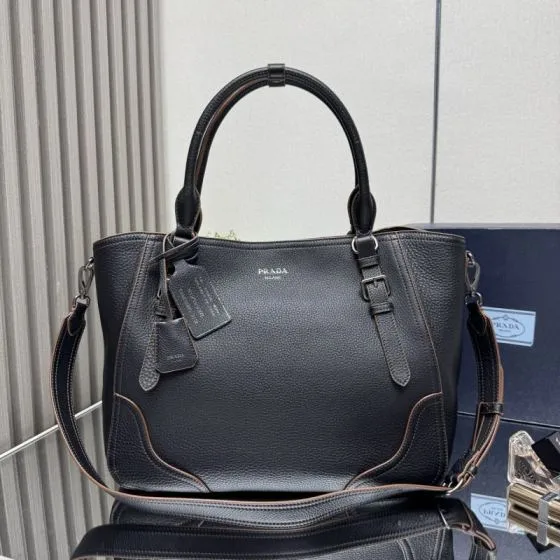 Prada Red 40x30x16cm shoulder bag Top Quality Replica