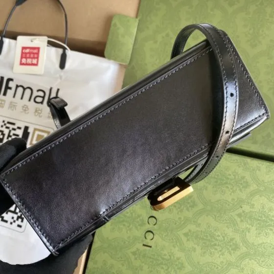 Balenciaga Hourglass Black 23x14x10cm shoulder bag AAA Quality Replica