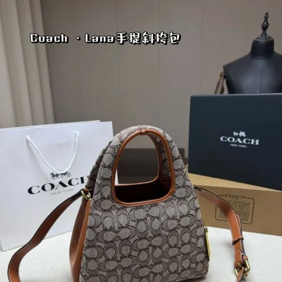 Coach Brown shoulder bag AAA Quality Replica