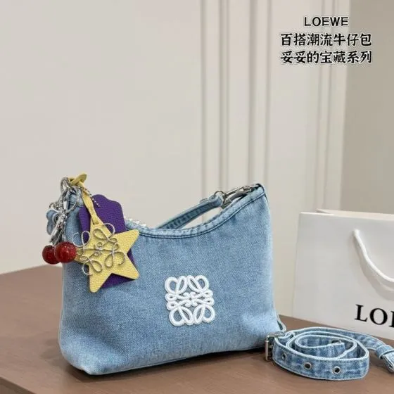 Loewe Blue shoulder bag 1 1 Replica
