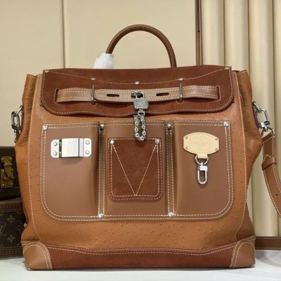 Louis Vuitton Steamer 40 Brown 40 travel AAA Quality Replica
