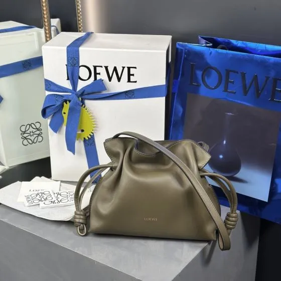 Loewe Green 25x18x10cm shoulder bag AAA Quality Replica
