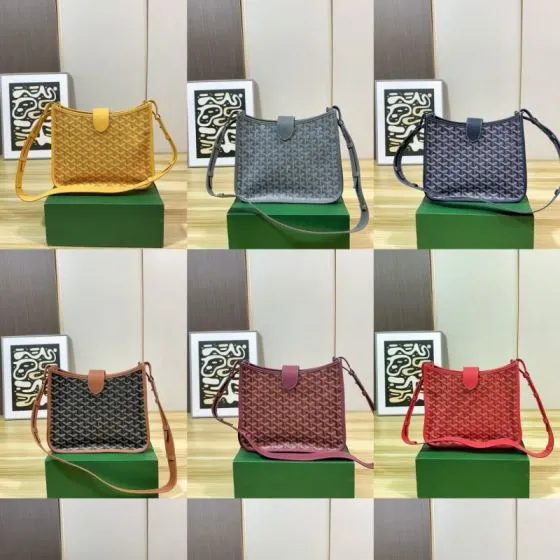 Goyard Yellow 29x21cm crossbody AAA Quality Replica