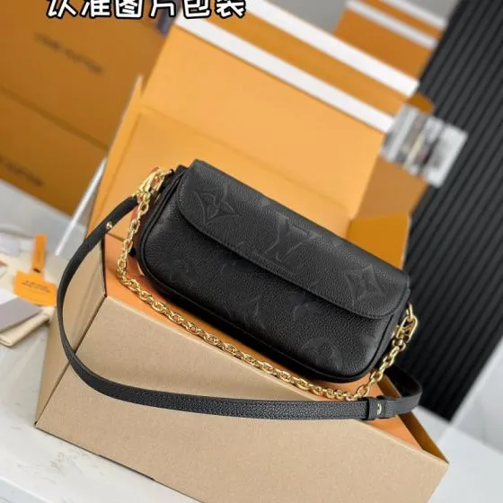 Louis Vuitton M82154 Black Monogram Empreinte shoulder AAA Quality Replica
