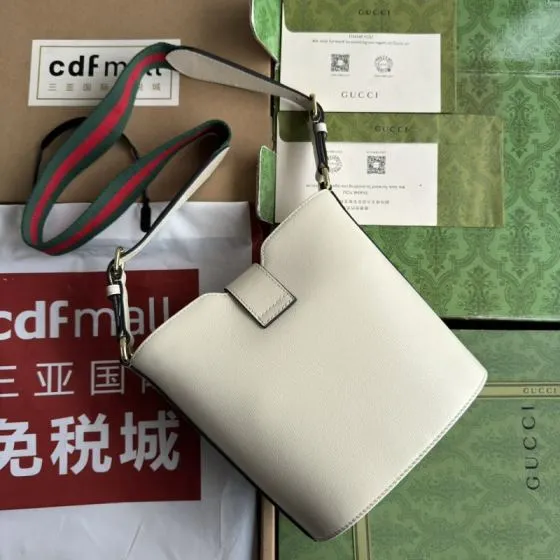 Gucci Jackie 1961 White shoulder 1 1 Replica