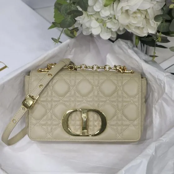 Dior Caro Beige crossbody — Top Quality Replica