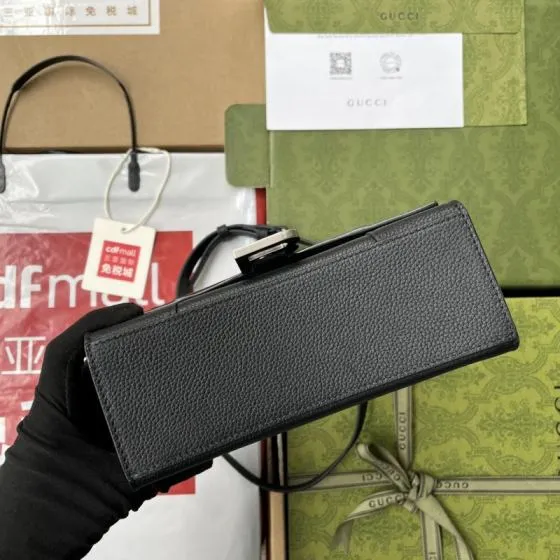 Balenciaga Hourglass Black 23x14x10cm shoulder bag Premium Replica