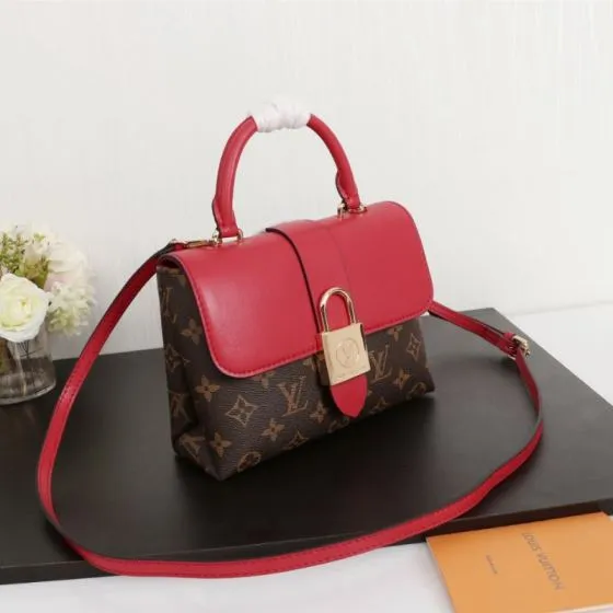 Louis Vuitton M43577 Monogram Red 23x17x8cm crossbody Premium Replica