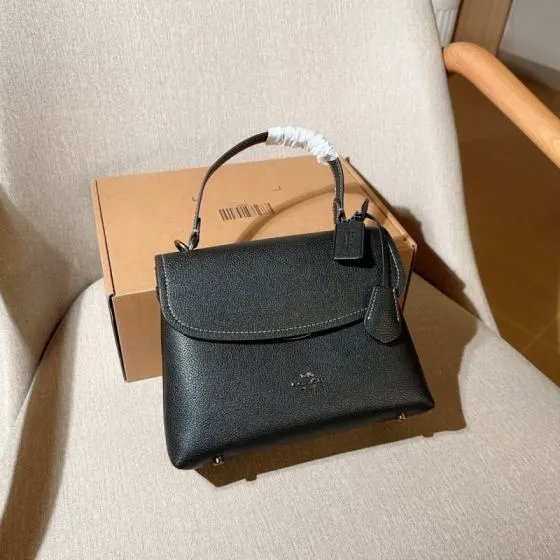 Coach Black 25x18x10cm shoulder bag 1 1 Replica