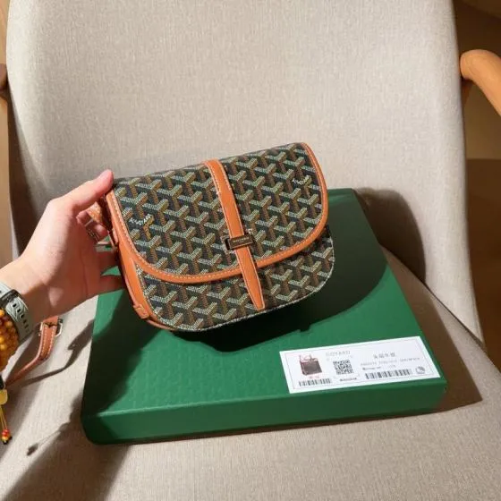Goyard Monogram 25x18x10cm shoulder bag 1 1 Replica
