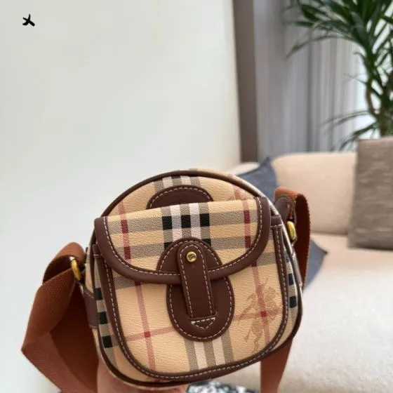 Burberry Brown 25x18x10cm shoulder bag Premium Replica