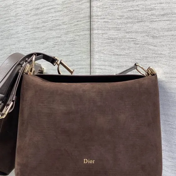 Dior Brown suede shoulder — AAA Quality Replica