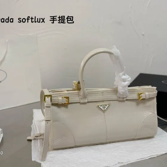 Prada White shoulder bag Top Quality Replica