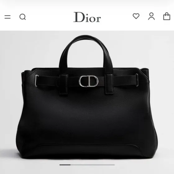 Dior Normandie Black tote Premium Replica