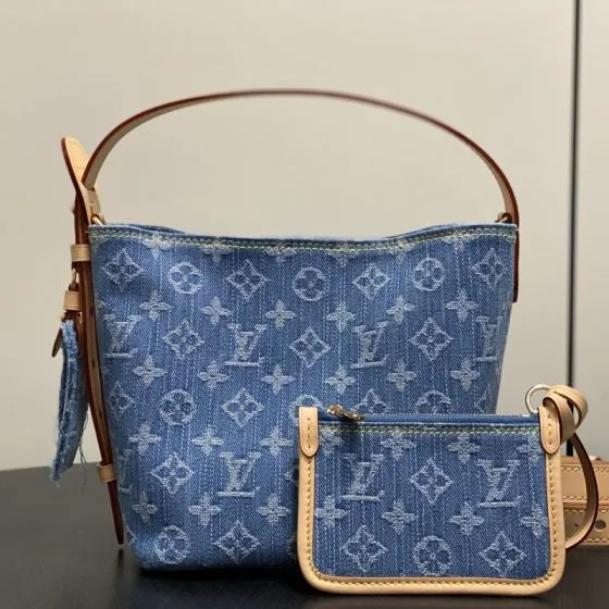 Louis Vuitton All In BB Blue Denim Monogram 16 x 18 x 12 cm shoulder AAA Quality Replica