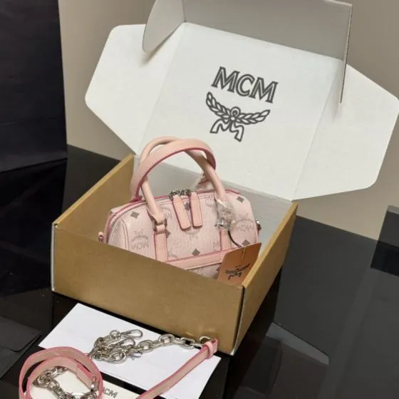 MCM Visetos 18x11cm shoulder bag Top Quality Replica