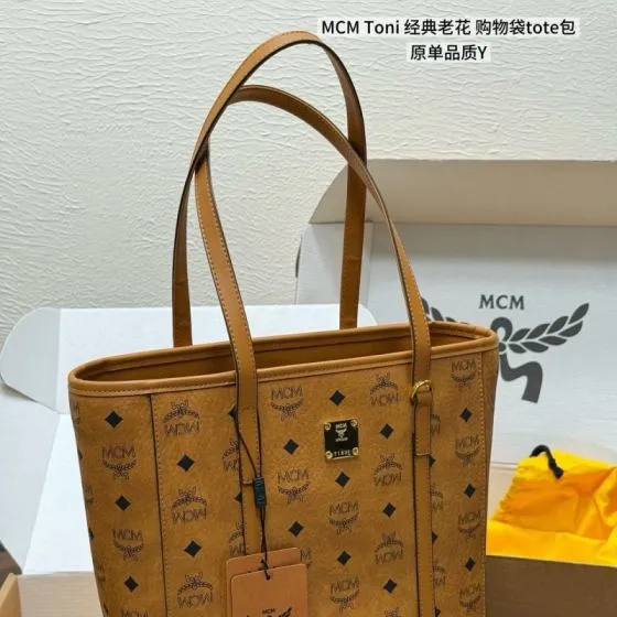 MCM Toni Monogram 19x16cm shoulder bag Top Quality Replica