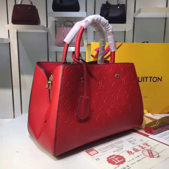 Louis Vuitton M41046 Red Monogram Empreinte 33x23x15cm work AAA Quality Replica