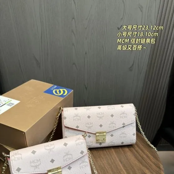 MCM Monogram 10cm shoulder bag AAA Quality Replica