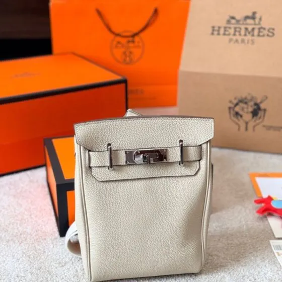 Hermes Jypsiere Cream crossbody 1 1 Replica