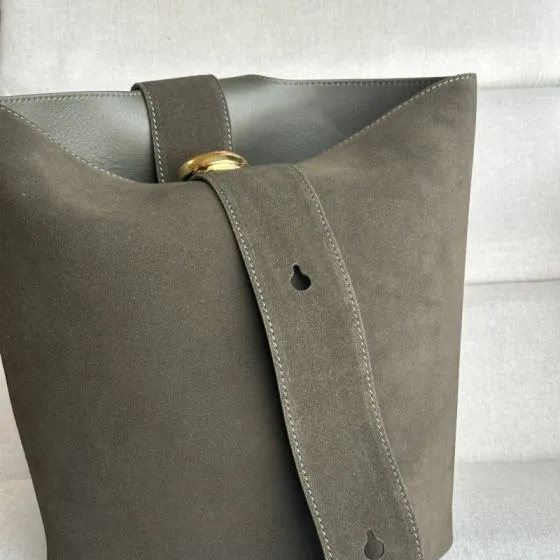 Loewe Grey shoulder bag Premium Replica